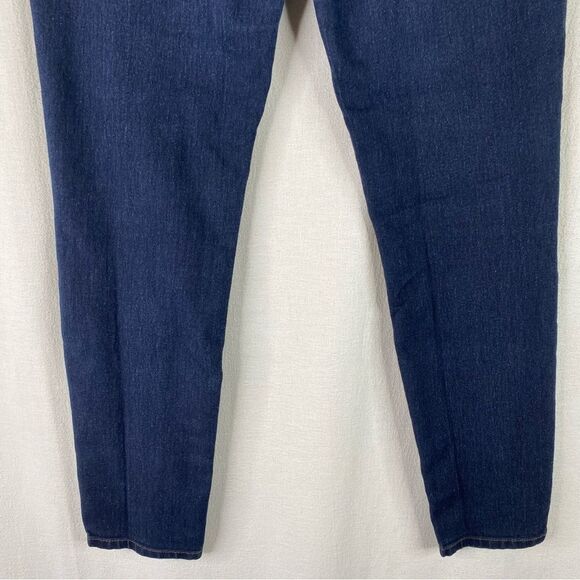 Forever 21 Jeans Women’s 30 Blue Skinny Mid Rise Denim 5 Pocket Stretch - Picture 7 of 9